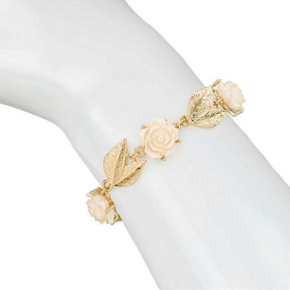 Patricia Nash Floral Link Line Bracelet - Picture 3 of 4